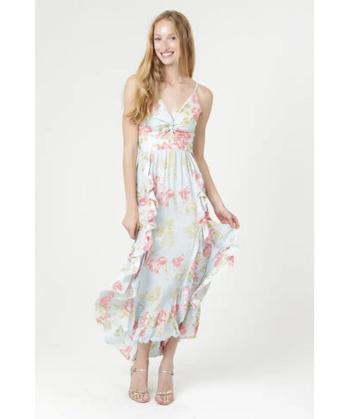 Zinnia Floral Maxi Dress