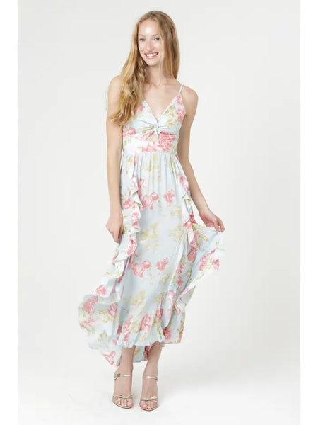 Zinnia Floral Maxi Dress