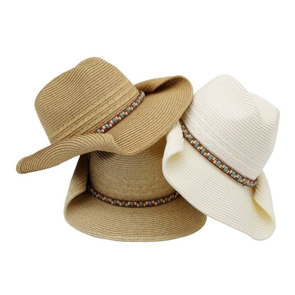 Rory Straw Cowboy Hat - Ivory