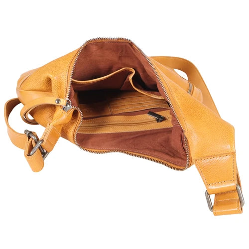 Aliah Leather Crossbody Bag