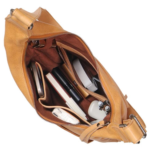 Aliah Leather Crossbody Bag