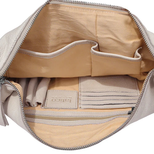 Kalia Leather Sling/Crossbody - Oat