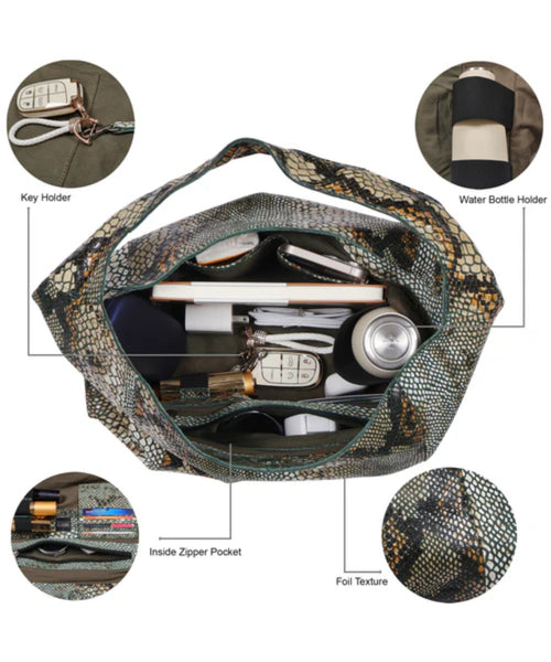 Linney Hair On Hide Shoulder Bag