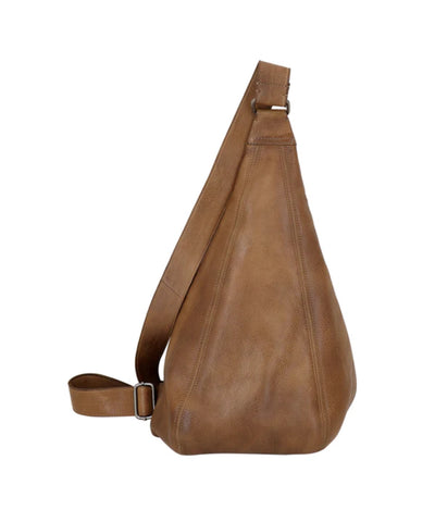 Hippy Sling Bag - Cognac Lrg