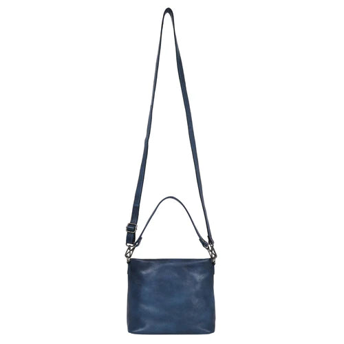 Ivan Leather Crossbody Bag - Camel
