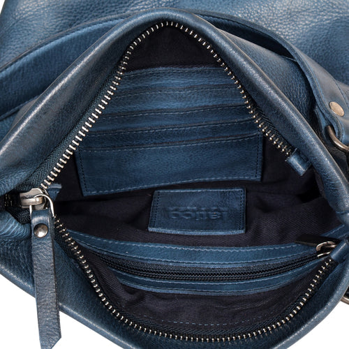 Ivan Leather Crossbody Bag - Camel