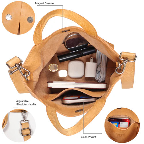 Febe Leather Crossbody Bag