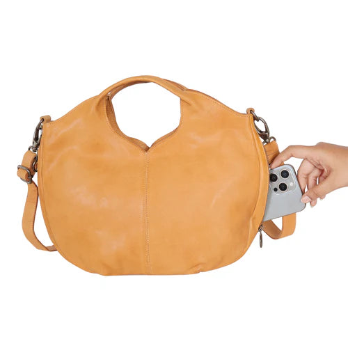 Dario Leather Crossbody Bag