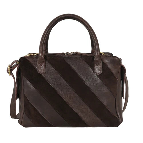 Jaime Suede Leather Crossbody Bag