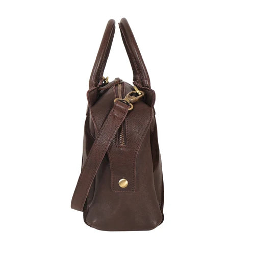 Jaime Suede Leather Crossbody Bag