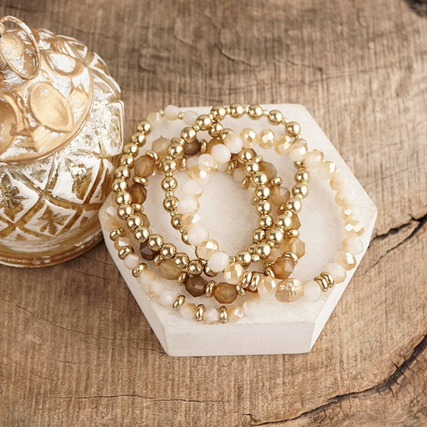 Athena Beaded Bracelet Stack
