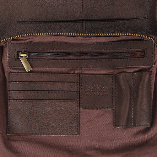 Stella Suede Leather Crossbody Bag