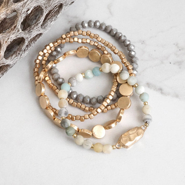 Seville Beaded Bracelet Stack