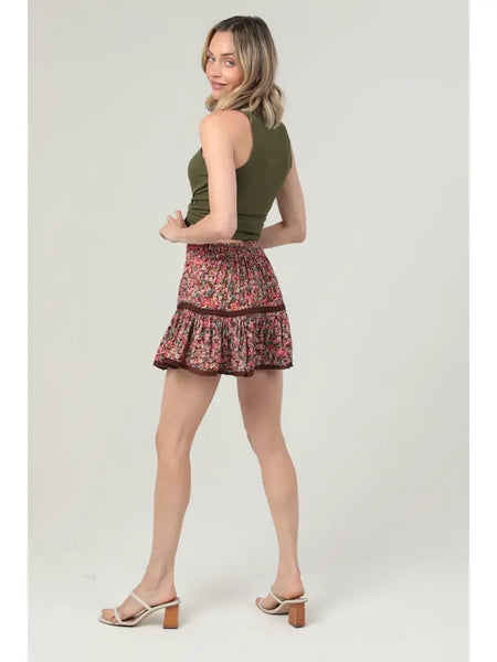Reichart Floral Skort