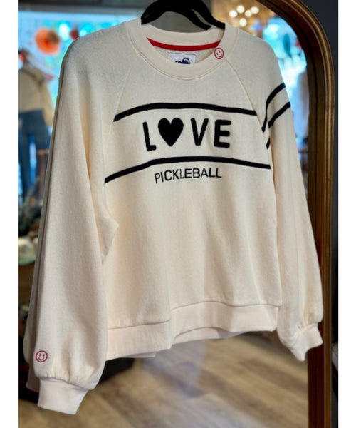 LOVE Pickleball Crewneck