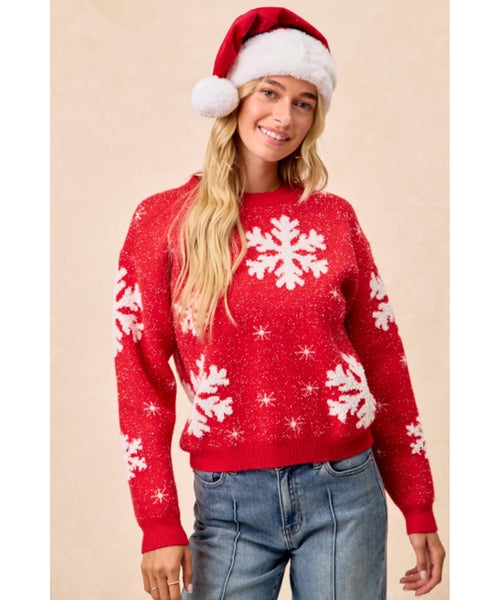 Seasons Snowflake Sweater