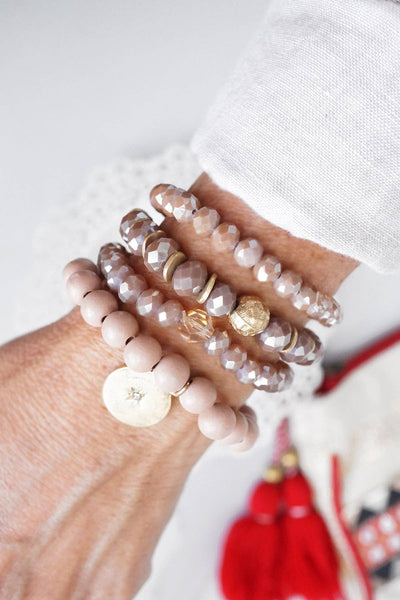 Porto Beaded Bracelet Stack