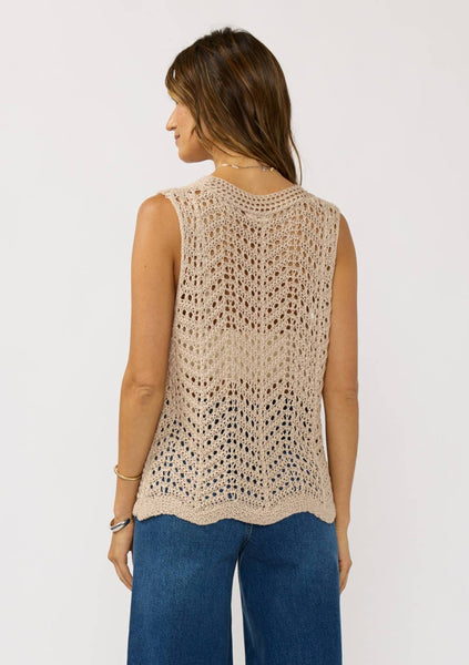 Bodee Knit Crochet Vest