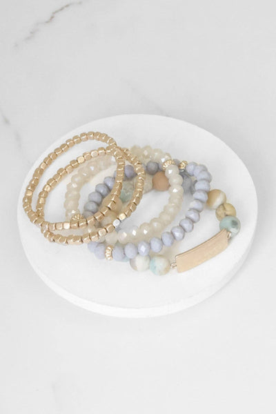Krakow Boho Beaded Bracelet Stack
