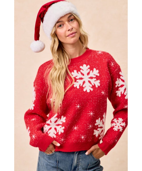 Seasons Snowflake Sweater