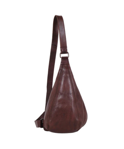 Hippy Sling Crossbody - Brown