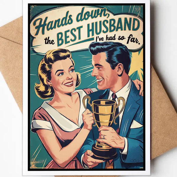 Greeting Card - Best Husband