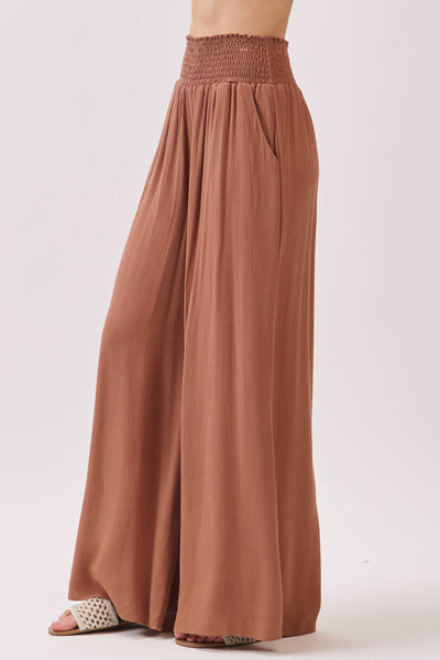 Giselle Wide Leg Gauze Pants