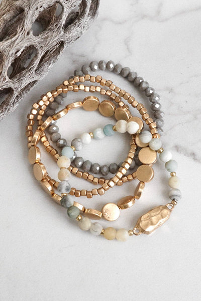 Seville Beaded Bracelet Stack