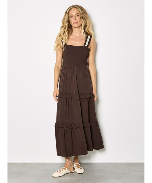 Nova Crochet Strap Maxi Dress
