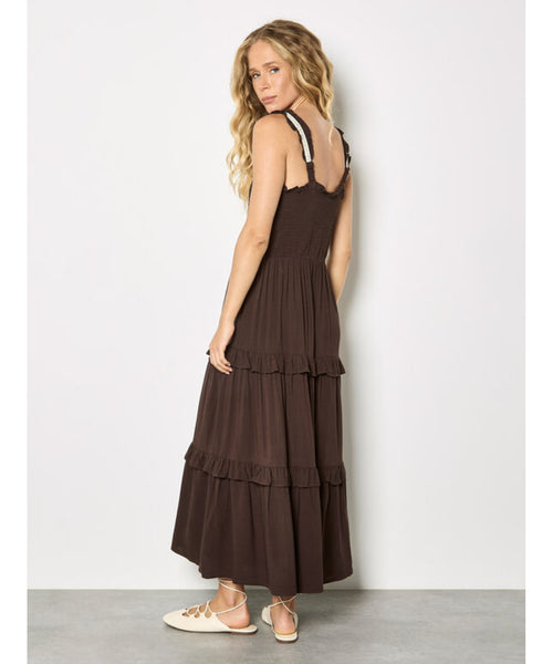 Nova Crochet Strap Maxi Dress