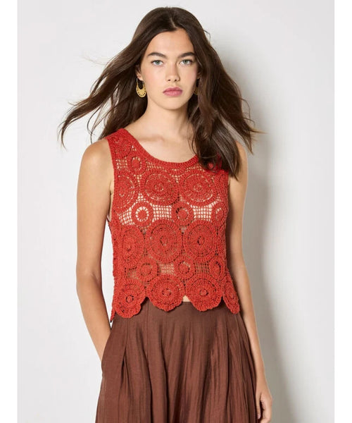 Finn Crochet Tank Top