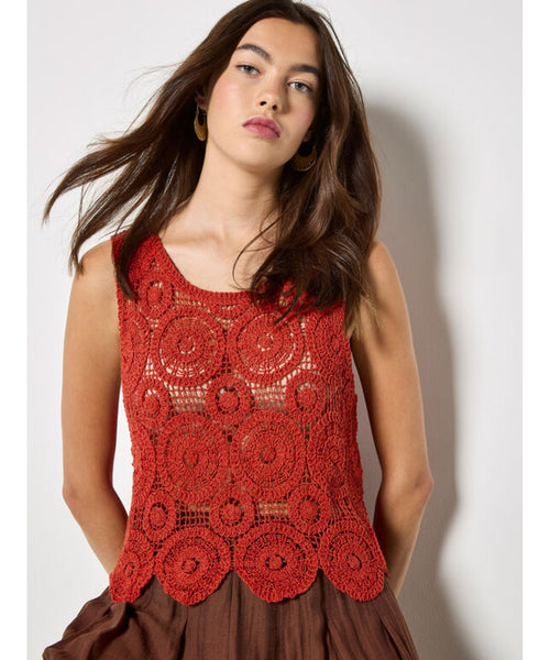 Finn Crochet Tank Top