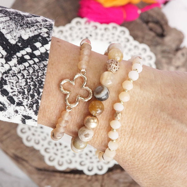 Myrtle Beaded Bracelet Stack