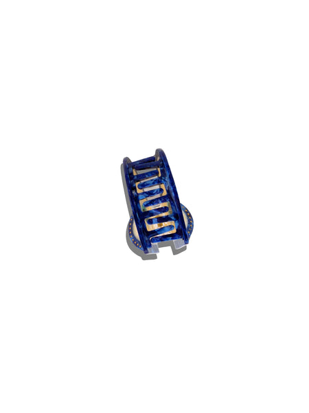 Hand-painted Coastal Lucky Eye Claw Hair Clip