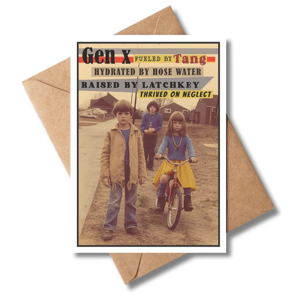 Greeting Card - Gen X