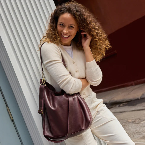 Breanna Leather Crossbody/Shoulder Bag