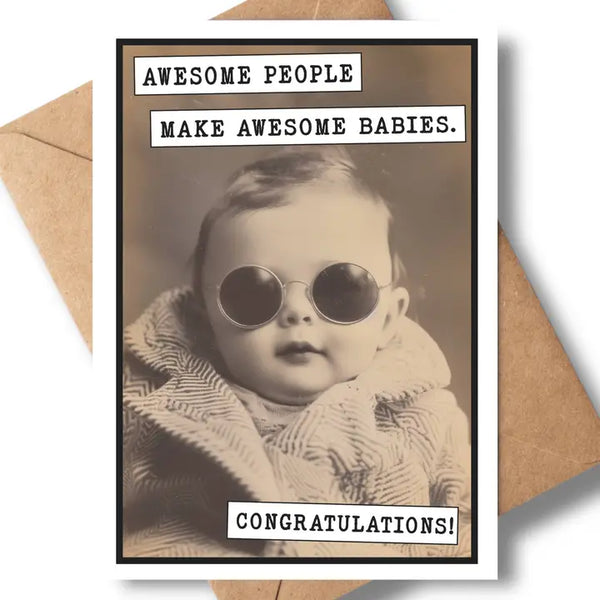 Greeting Card - Congratulations New Baby