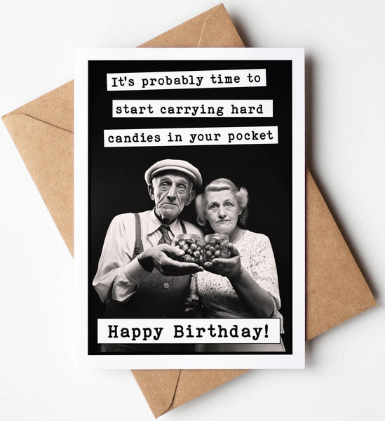 Greeting Card - Funny Birthday