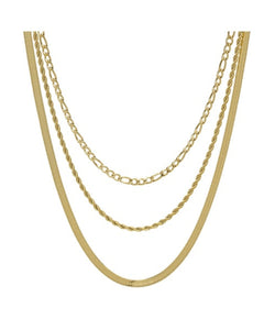 Francine Layered Chain Necklace