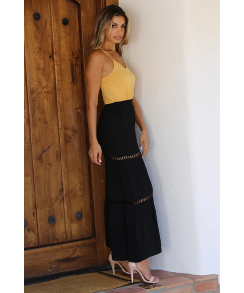 Arlo Wide Leg Macrame Pant