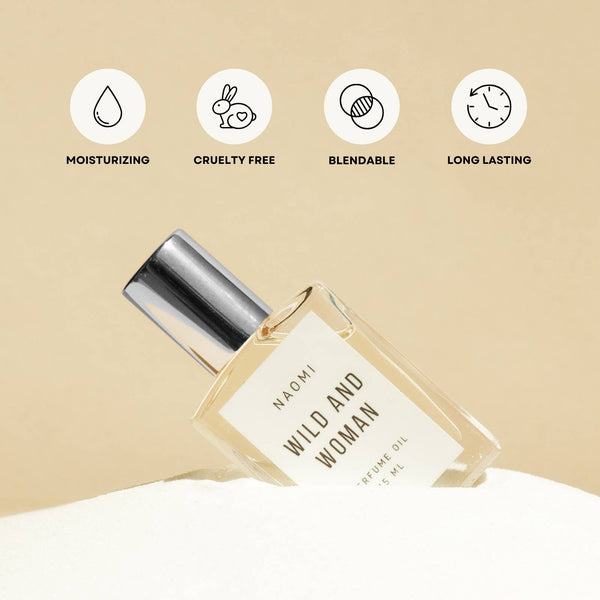 Naomi Perfume Oil - The Girl Next Door - Vanilla Roll On