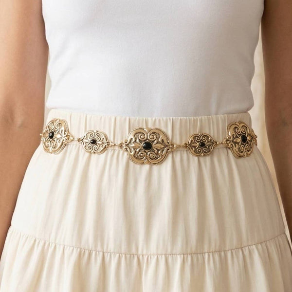 Talulah Concho Chain Belt