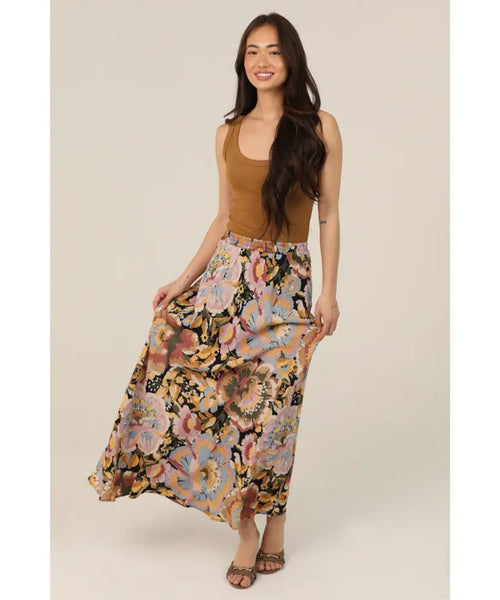 Orion Floral Maxi Skirt