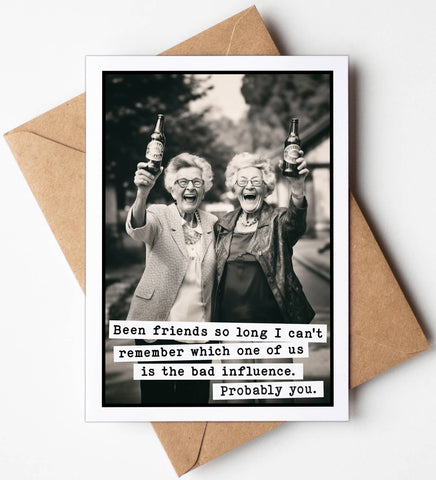 Greeting Card - Funny Friendship