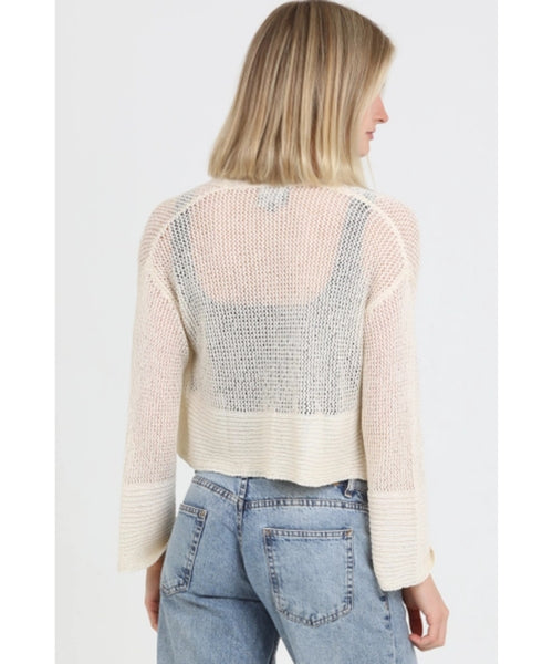 Finn Open Knit Cardigan