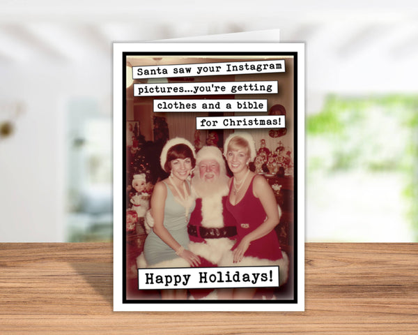 Greeting Card - Funny Christmas