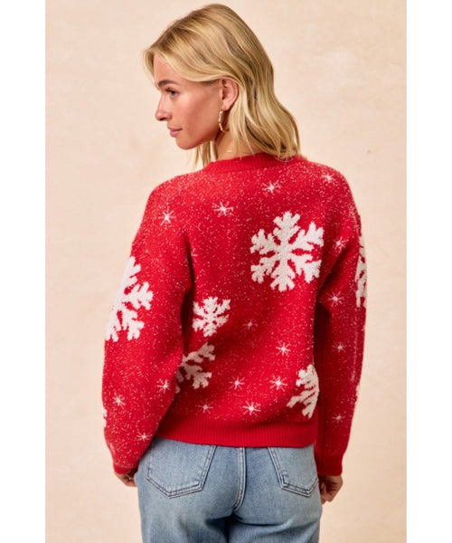 Seasons Snowflake Sweater