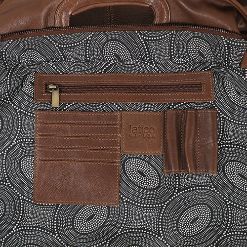 Orion Milled Leather Tote Bag
