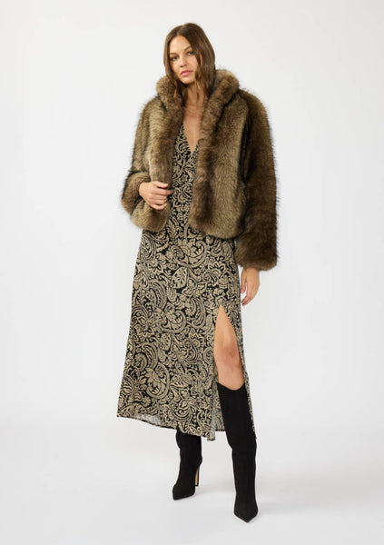 Maisie Flutter Sleeve Maxi Dress