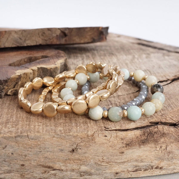 Prague Beaded Bracelet Stack